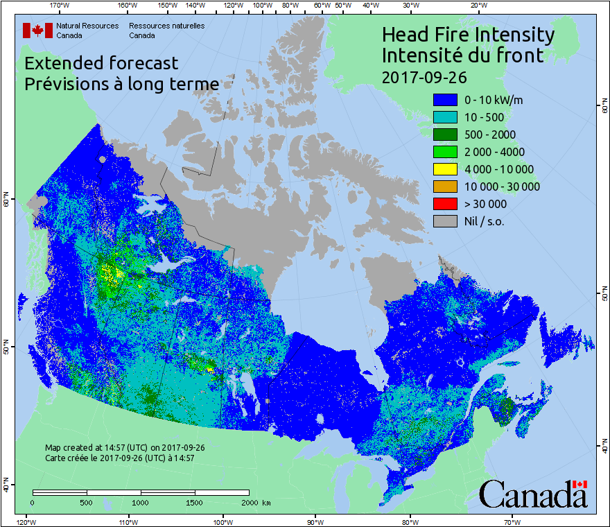 Head Fire Intensity