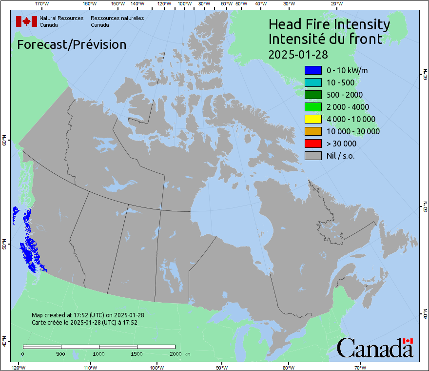 Head Fire Intensity