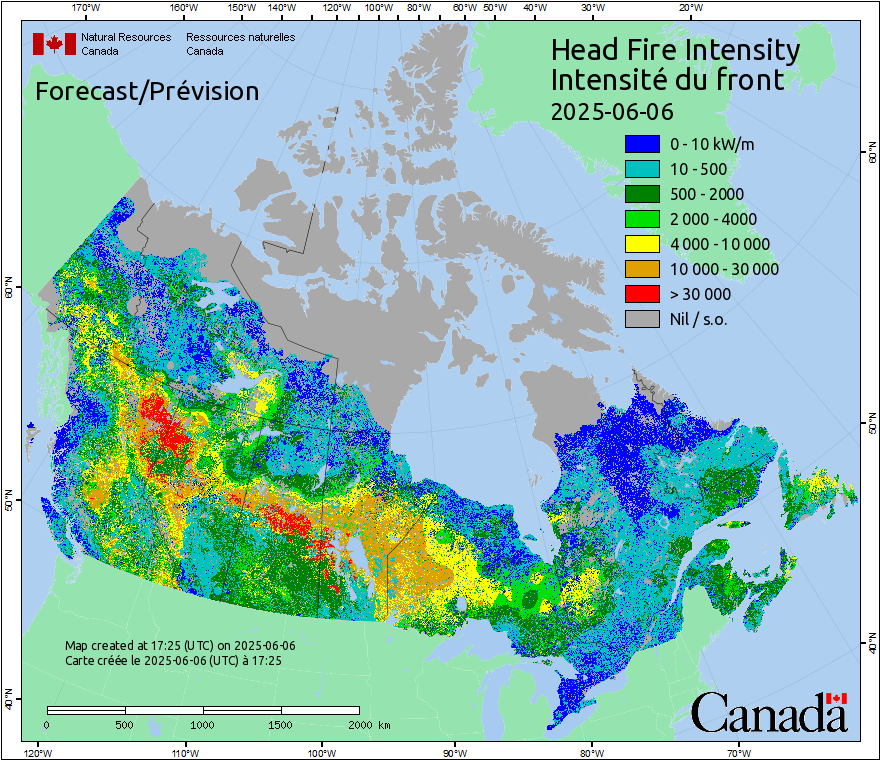 Head Fire Intensity